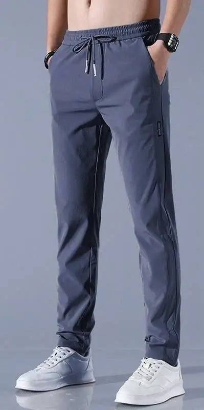 Combo Dark grey & Black Men's NS Lycra Track Pants ( pack of 2)